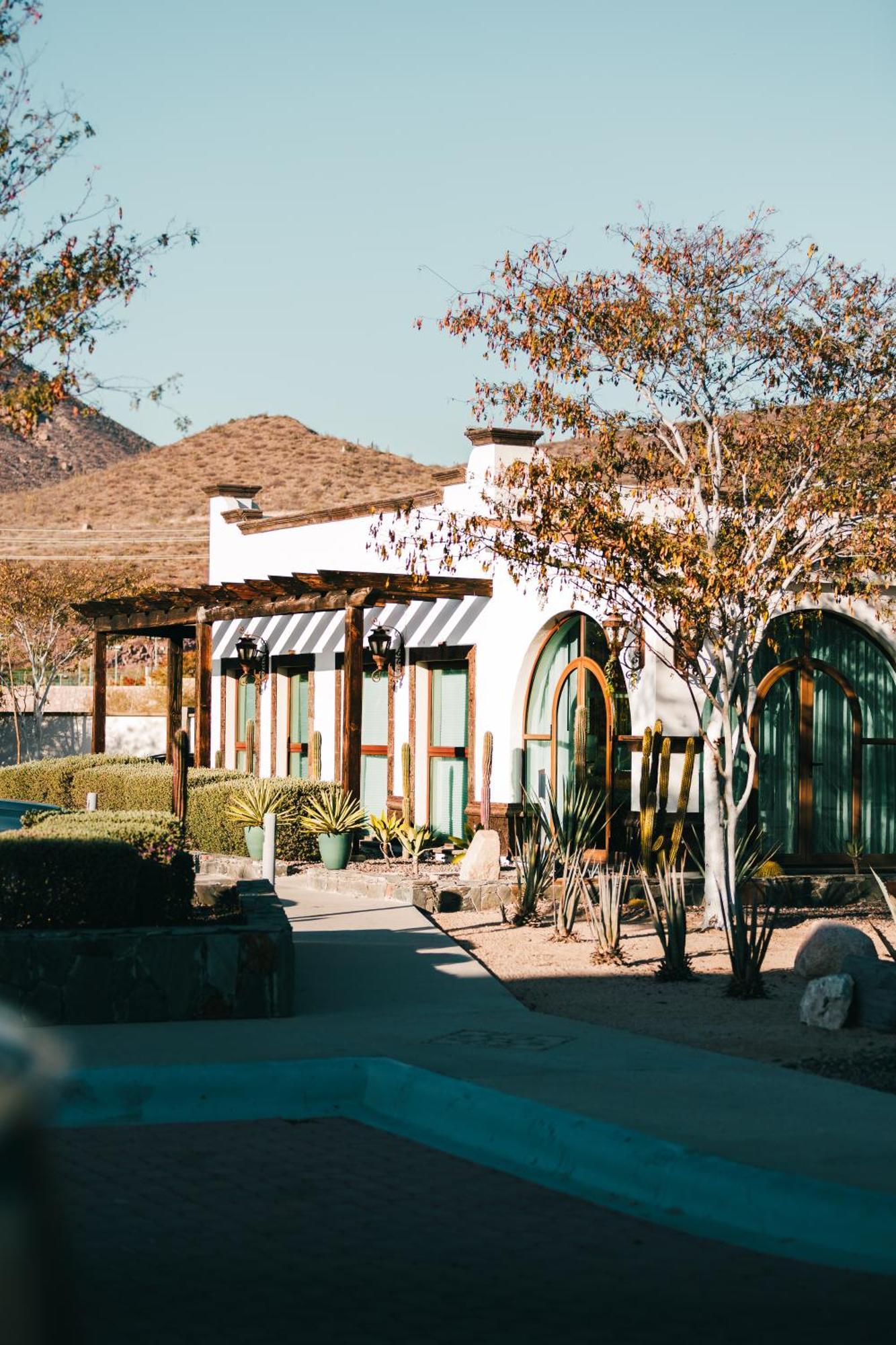Villa con vistas al jardín