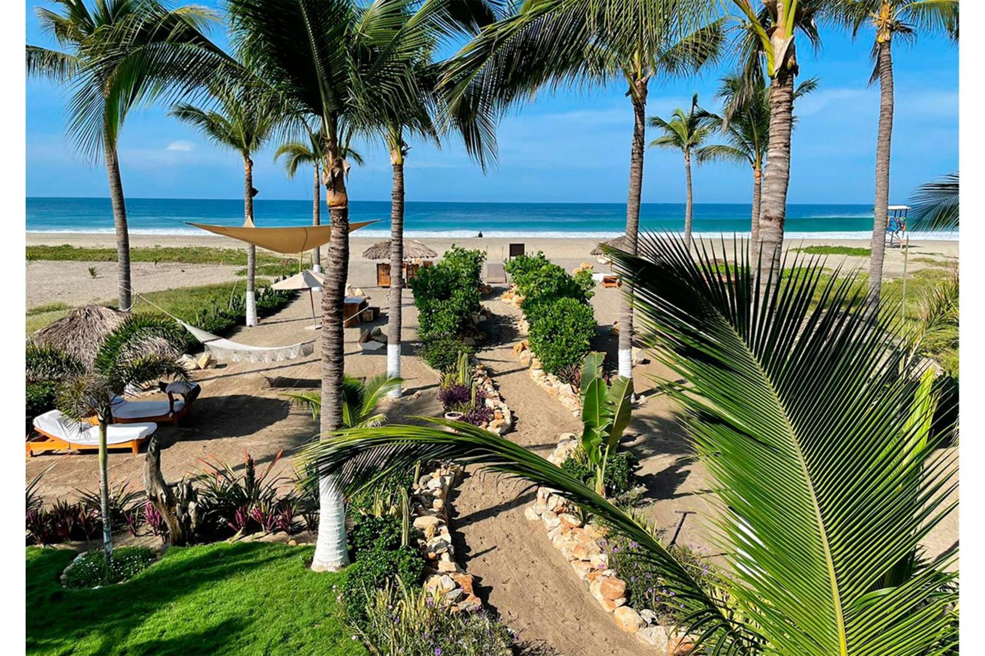 Villa frente a la playa