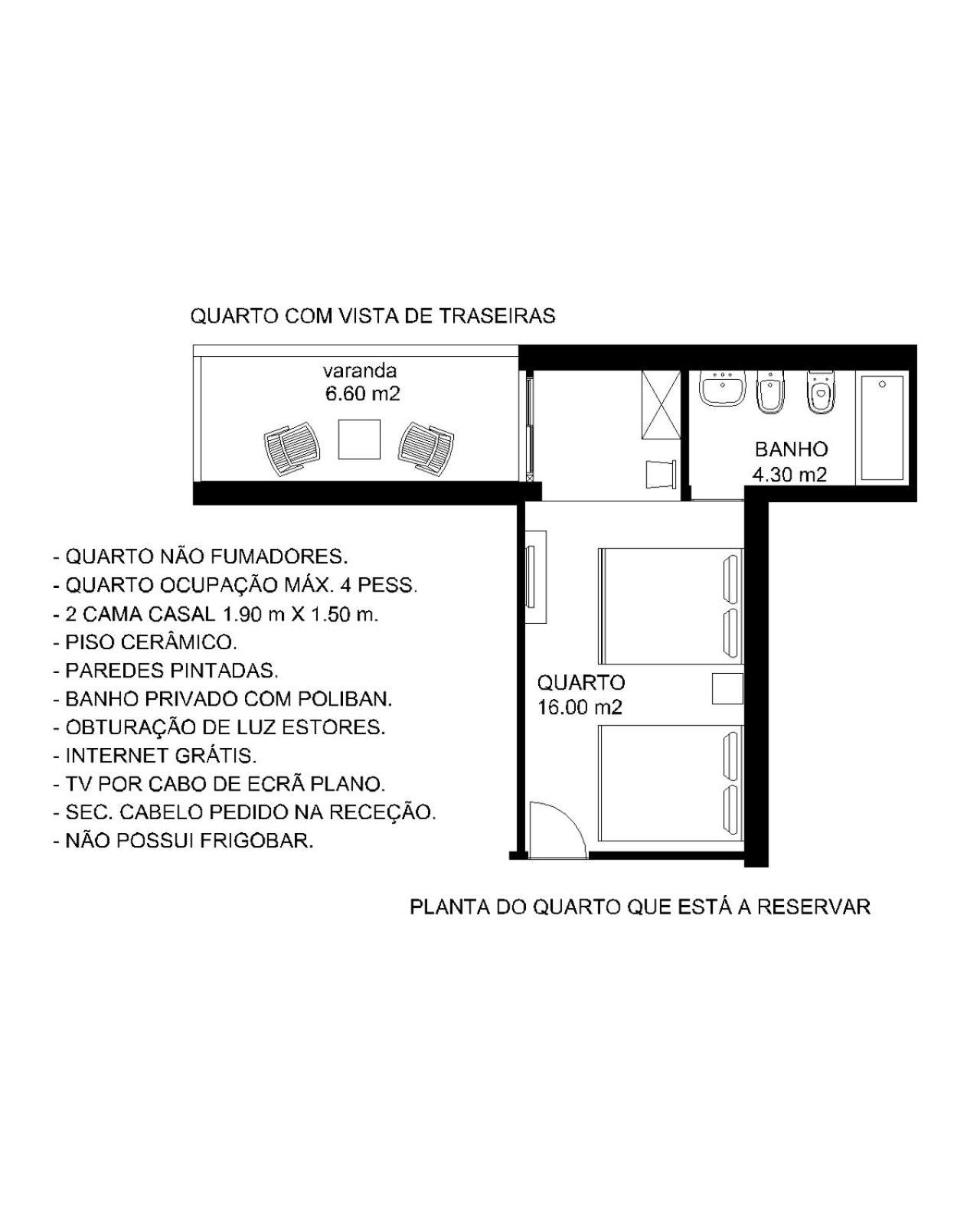 Habitación Familiar con balcón