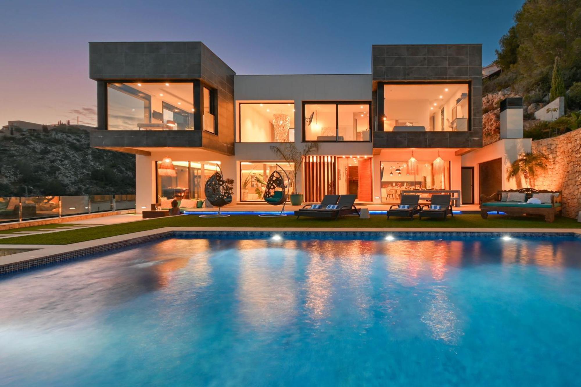 Villa con vistas al mar
