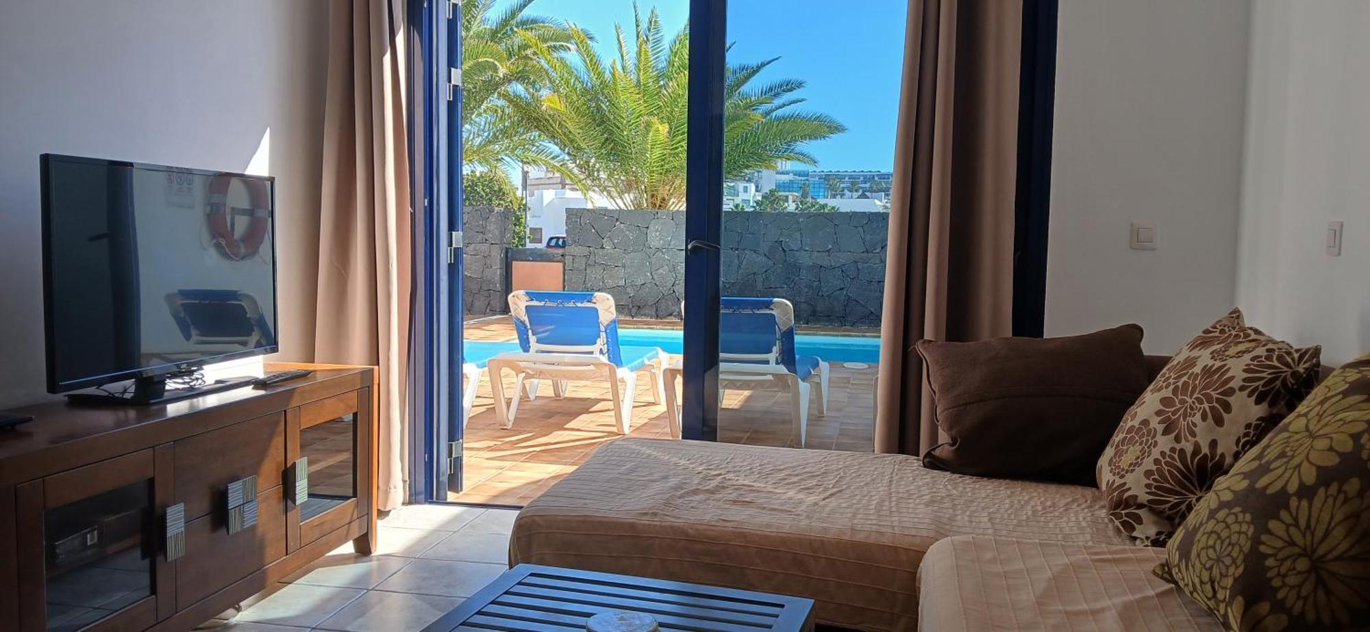 Villa frente a la playa
