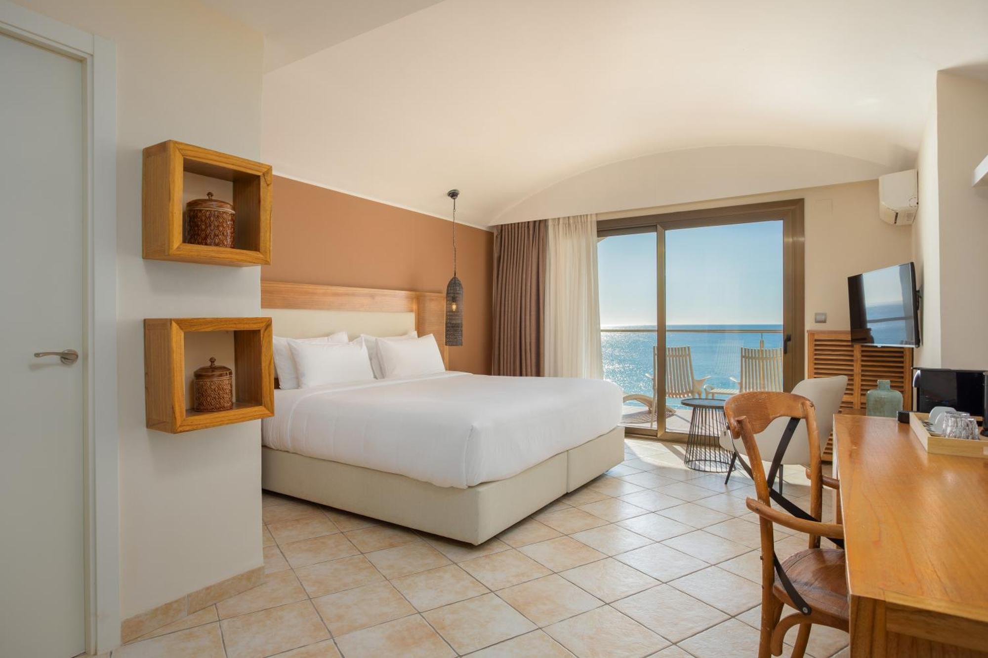 Habitación Cuádruple con vistas al mar