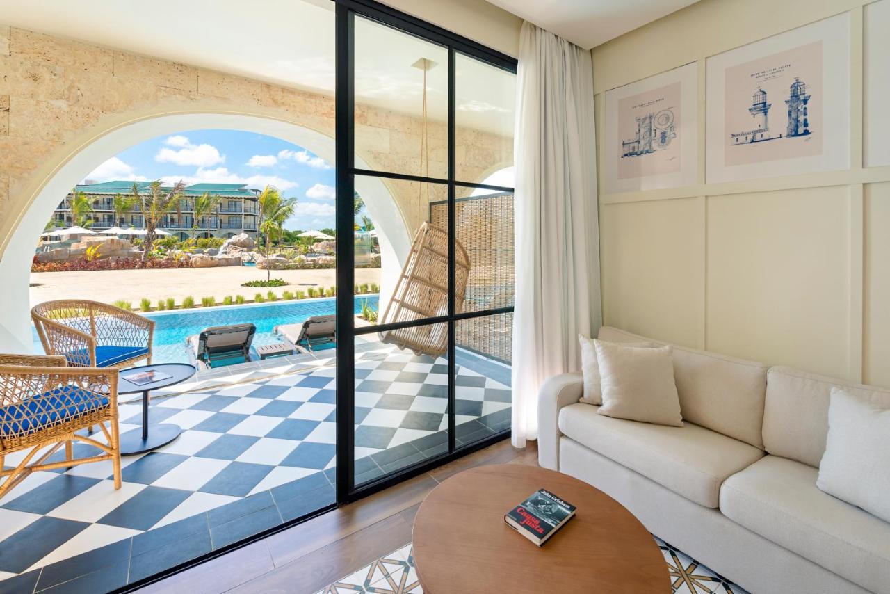 Suite Junior El Beso con acceso a la piscina