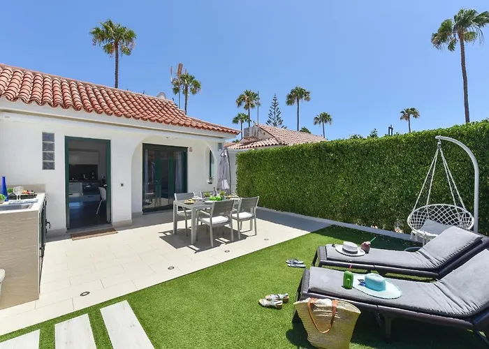 Bungalow With Terrace In Maspalomas Ds50 By Villagrancanaria Playa del Inglés