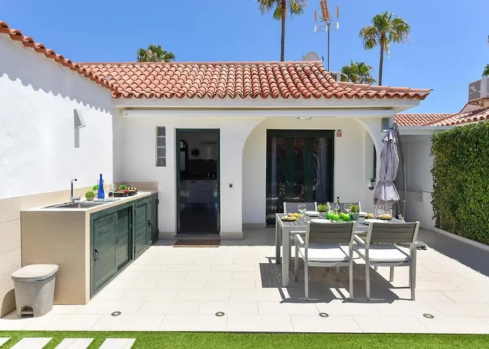 Bungalow With Terrace In Maspalomas Ds50 By Villagrancanaria Playa del Inglés