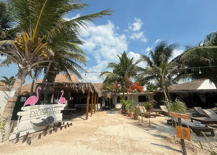 La Diosa Kali Beach Front Hotel Isla Holbox