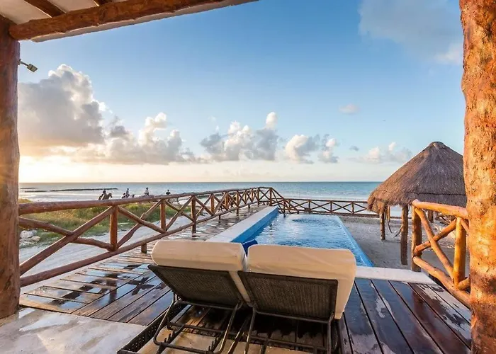 Casa Libelula Beachfront House Isla Holbox
