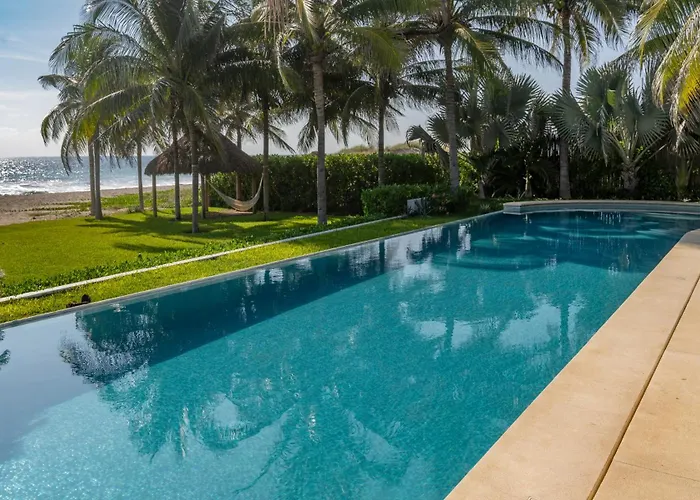 Casa Mona - Beachfront Luxury Villa - Verified Listing Puerto Escondido 