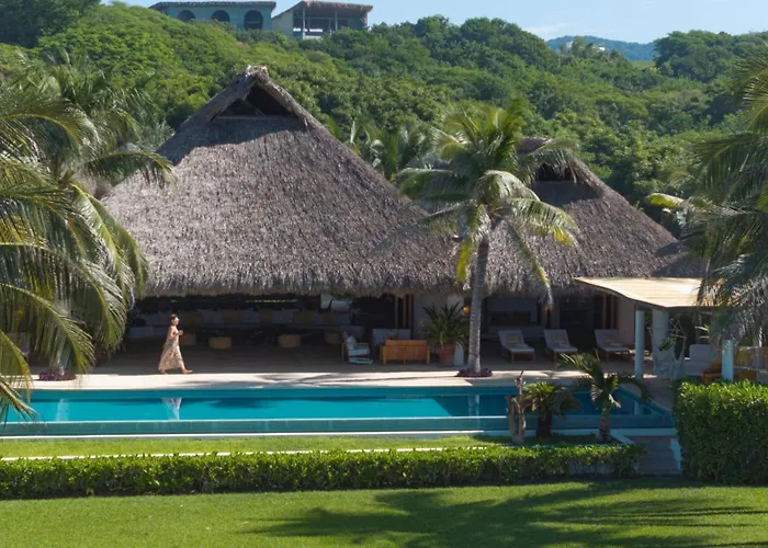 Casa Mona - Beachfront Luxury Villa - Verified Listing Puerto Escondido 