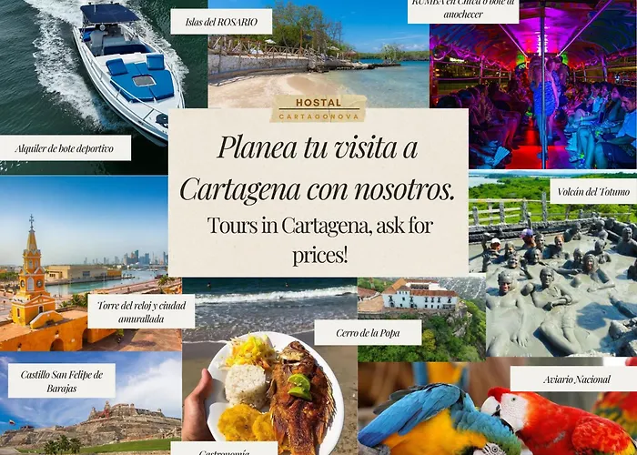 Hostal Cartagonova - Habitaciones privadas y amplias cerca a zonas turísticas Cartagena