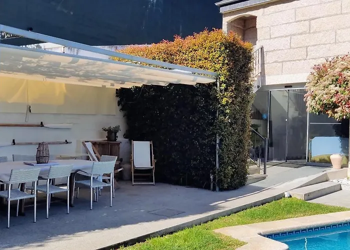 Villa Casa El Castañal con Piscina Privada Vigo