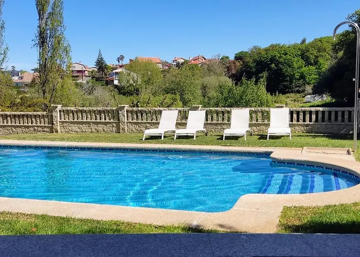 Villa Casa El Castañal con Piscina Privada Vigo