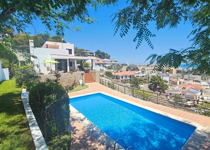 VILLA Vicent un Palco Preferente al Mar y Castillo Peñíscola