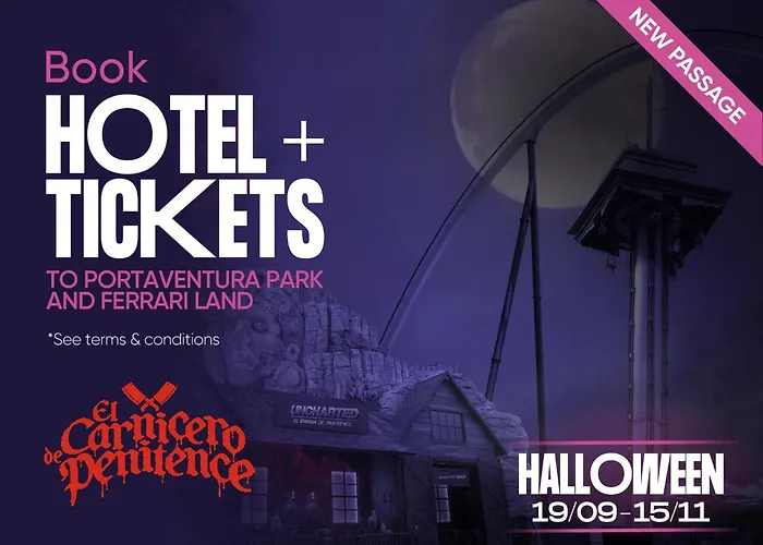 Portaventura Hotel Roulette - Includes Unlimited Access To Portaventura Park & 1 Access To Ferrari Land Salou